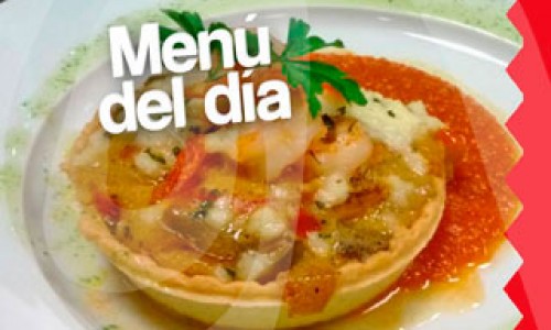 menú del día