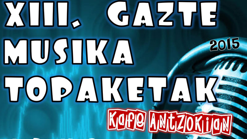 XIII. Gazte Musika Topaketak