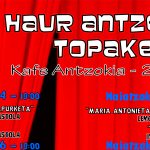 XV. Haur Antzerki Topaketak Kafe Antzokian