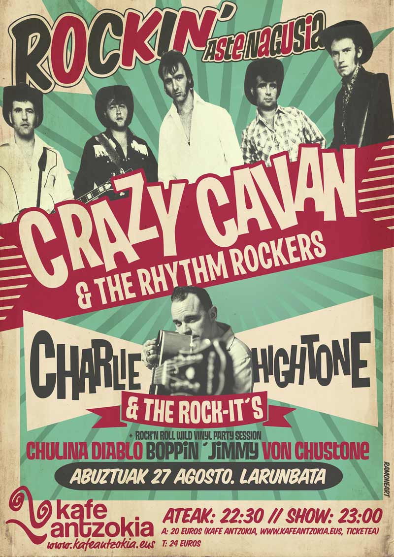 crazy-cavan-charlie-hightone-kafe-antzokia-poster