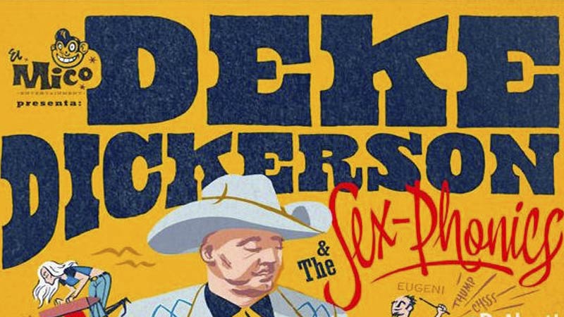 KUTXA BELTZA: Deke Dickerson & The Sex-Phonics (goiko aretoan)