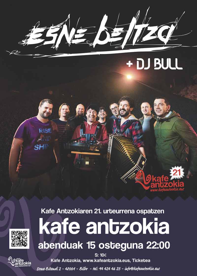 esne-beltza-kafe-antzokia-urteurrena-poster