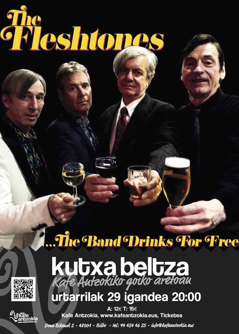 kutxa-beltza-fleshtones-kafe-antzokia-posterra