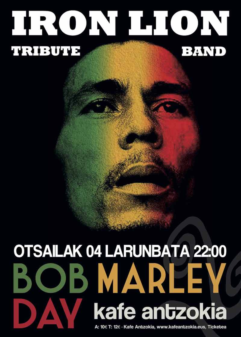 kafe antzokia bob-marley-iron-lion-tribute-band-posterra