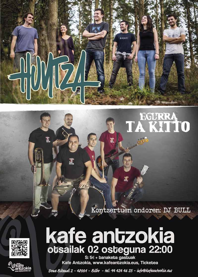 huntza-egurra-eta-kitto-kafe-antzokia-posterra