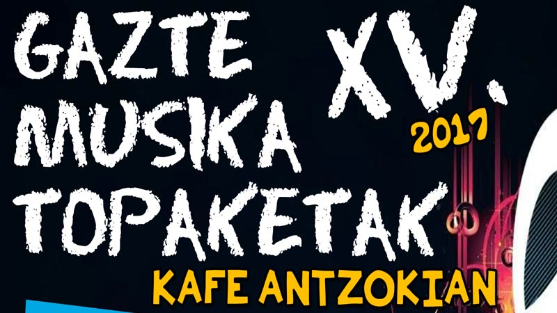 XV. Gazte Musika Topaketak