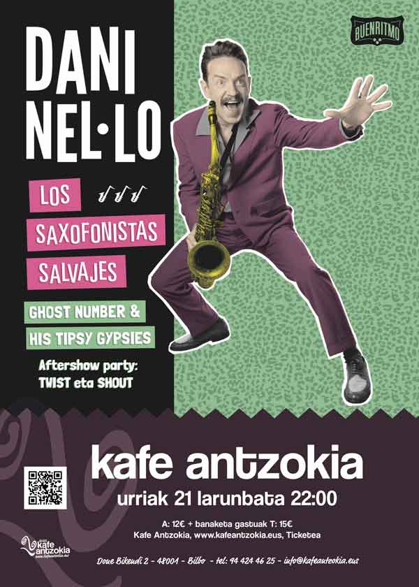 dani-nel-lo-y-los-saxofonistas-salvajes-twist-eta-shout-posterra