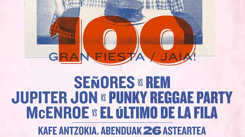 Izar & Star 100 party: Señores - Jupiter Jon - McEnroe