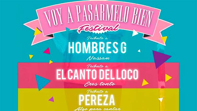 Festival de tributos Pop "Voy a pasármelo bien"