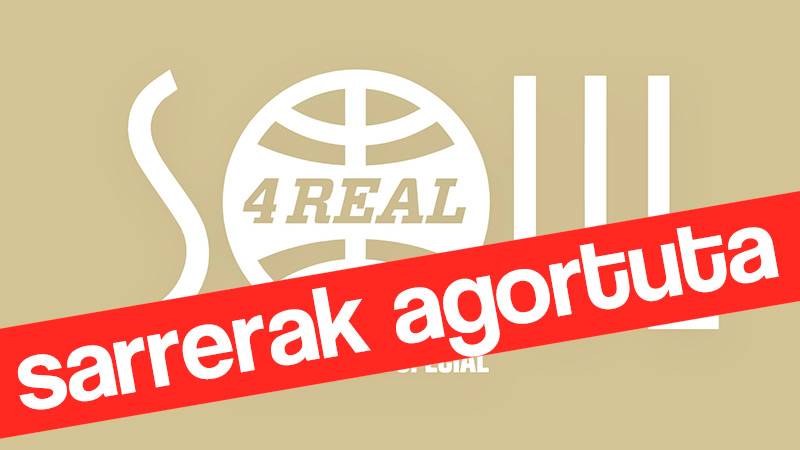 Soul 4 Real #25: Dan Penn - The Masqueraders (with full backing band) + Afterparty "Soul 4 Real" (SARRERAK AGORTUTA)