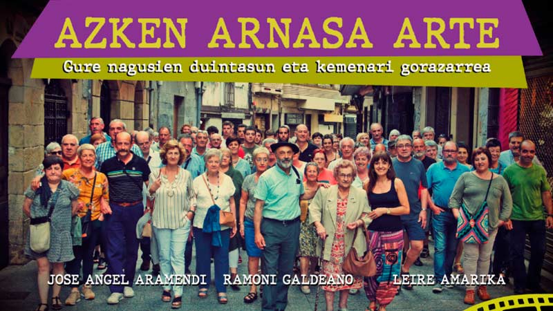 "Azken arnasa arte" film laburraren estreinaldia