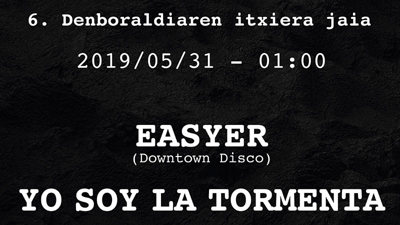 Stereorocks: Easyer - Yo Soy La Tormenta (6. denboraldiaren itxiera jaia)