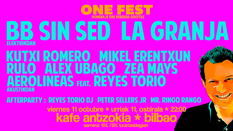 One Fest. Homenaje One Herrera.