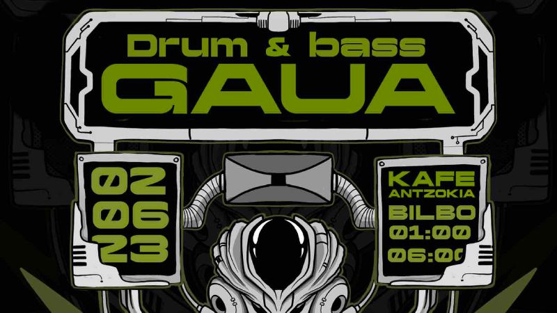 Drum & Bass Gaua: Karlixx + Neg Pole + More Jaia DJs (en la sala de arriba)