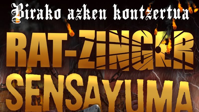 Rat-Zinger + Sensayuma -Fin de gira - Último concierto-