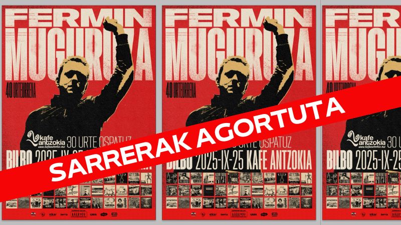 Fermin Muguruza - Kafe Antzokia 30 urte ospatuz (Entradas agotadas)