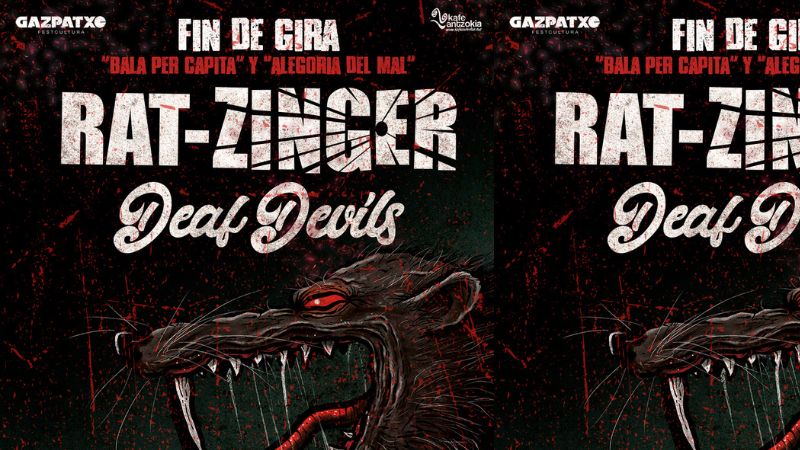 Rat-Zinger + Deaf Devils - Bira bukaera  - "Bala per cápita" eta "Alegoría del mal"