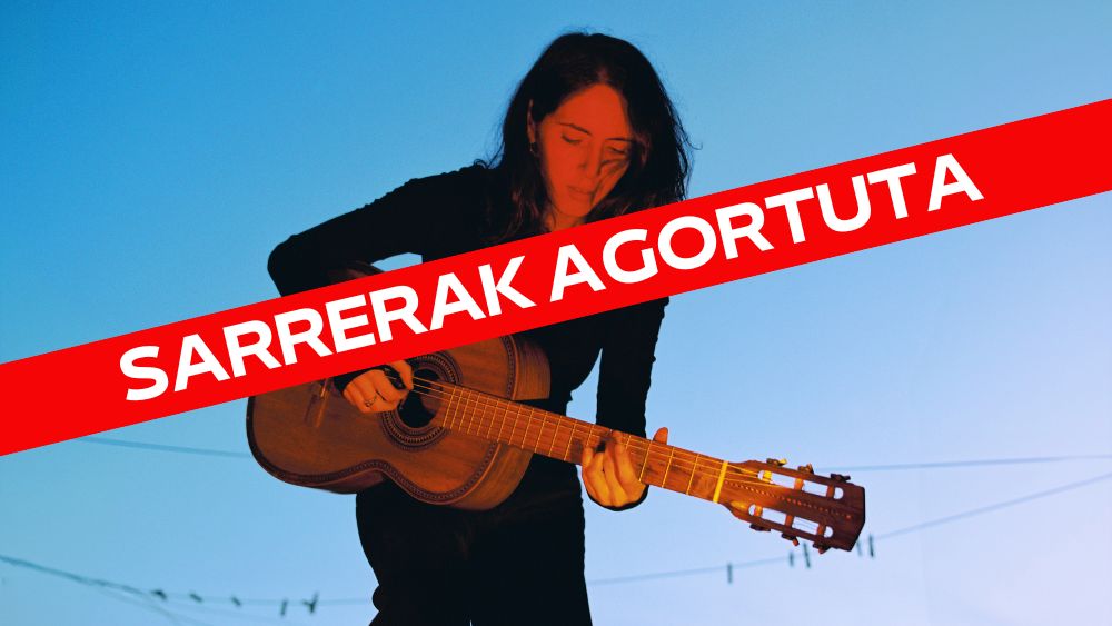 Amaia Miranda - “Cada vez que te veo lo entiendo" disko berria aurkezten (Kutxa Beltza aretoan) (Sarrerak agortuta)