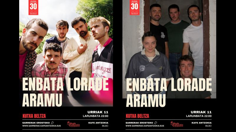 Enbata Lorade + Aramu (en la sala Kutxa Beltza)