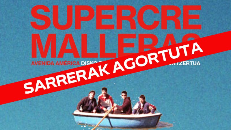 Supercremalleras - "Avenida Ámerica" disko berriaren aurkezpen kontzertua (Sarrerak agortuta)