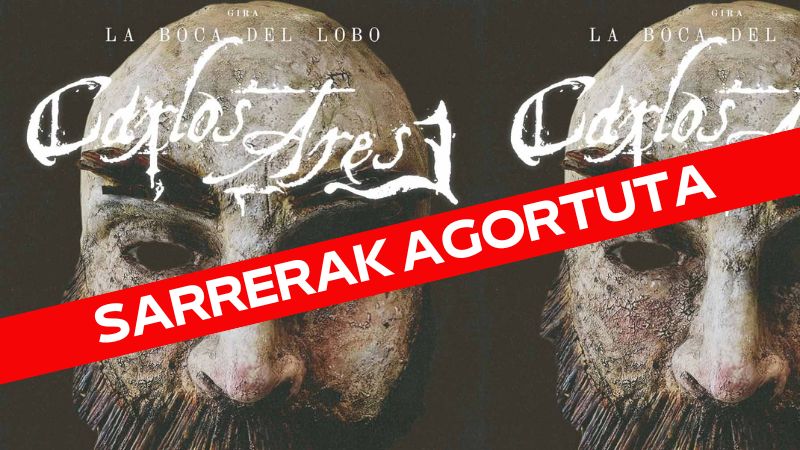 Carlos Ares - "La boca del lobo" bira (Sarrerak agortuta)