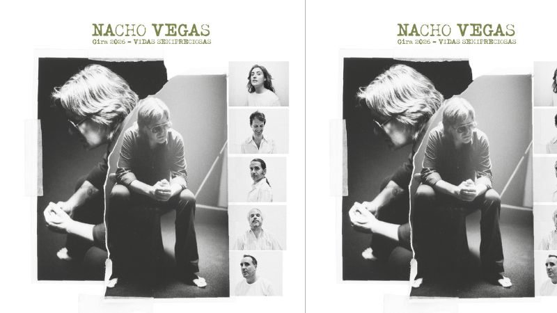 Nacho Vegas - "Gira 2026. Vidas Semipreciosas"