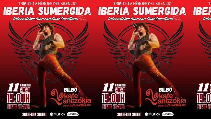 IBERIA SUMERGIDA - Tributo a Héroes del Silencio - Interestelar Tour con Copi Corellano