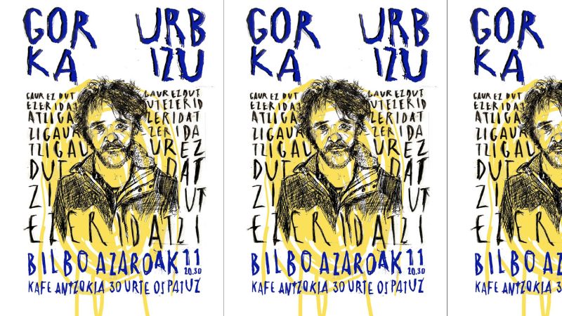 Gorka Urbizu - Kafe Antzokia 30 urte ospatuz