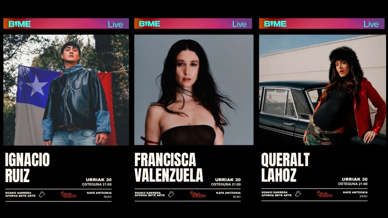 BIME 2025 Live: IGNACIO RUIZ + FRANCISCA VALENZUELA + QUERALT LAHOZ