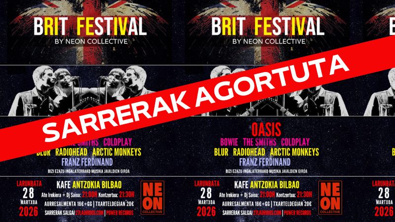 Brit Festival by Neon Collective (Sarrerak agortuta)