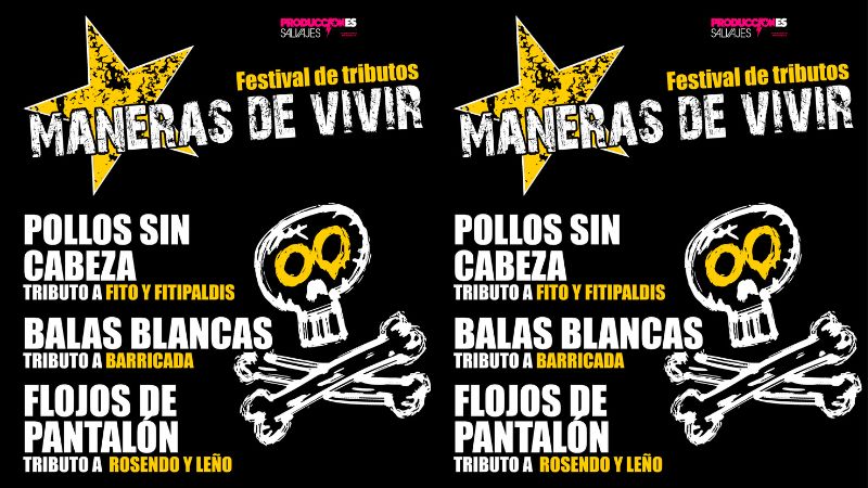 Festival de Tributos - Maneras de Vivir