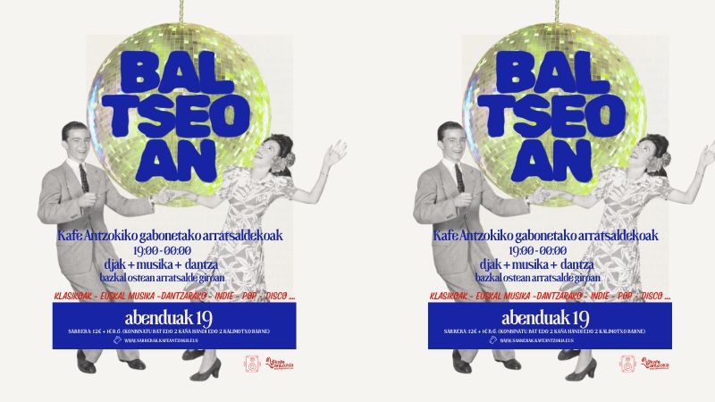 Baltseoan - Kafe Antzokiko gabonetako arratsaldekoak - Abenduak 19 (Ostirala)