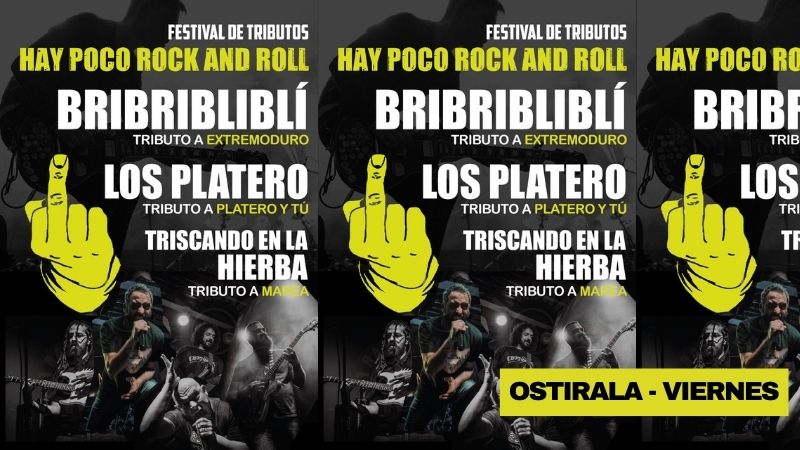 "Hay Poco Rock'n'Roll" festival de tributos 2026 - segunda fecha (Viernes)