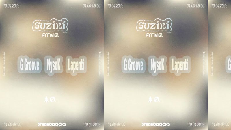 Stereorocks x Suziri - G Groove (Atmo) + Nysok (Atmo) + Lapenti (Suziri)