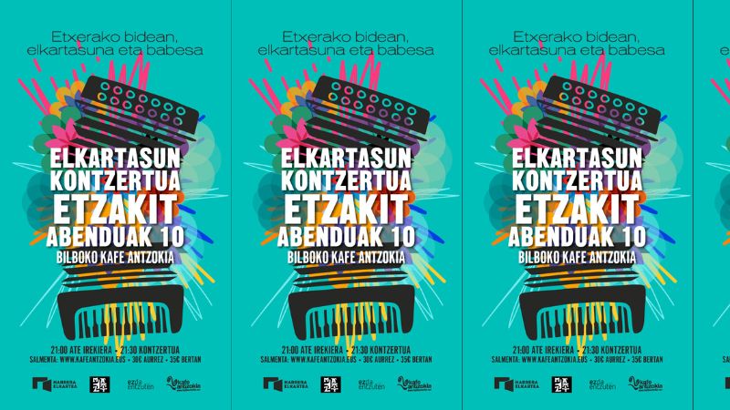 Etzakit - Elkartasun kontzertua (data berria: abenduak 10)