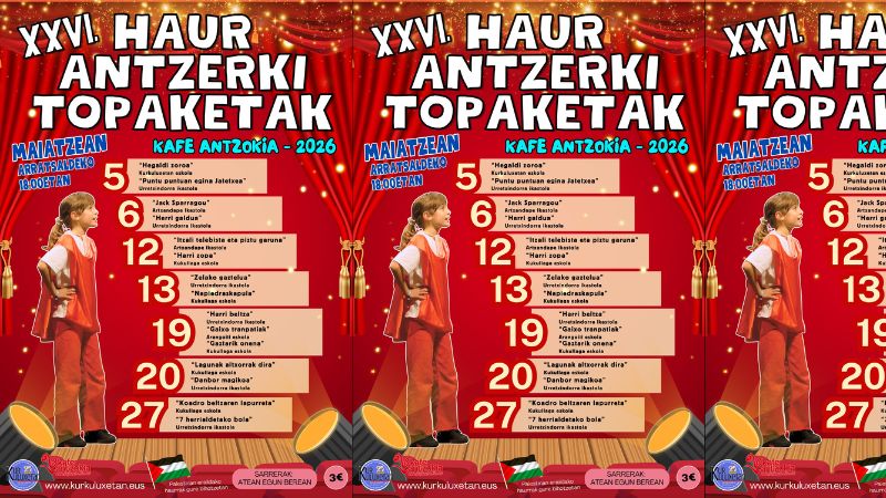 XXVI. Haur Antzerki Topaketak