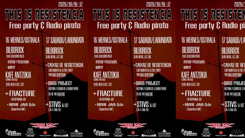 Drum & Bass Gaua - FRACTURE (ASTROPHONICA, UK) + MORE JAIA DJ'S (EUSKAL HERRIA RAVE)
