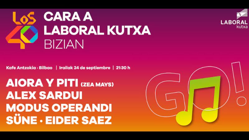 Los 40 - Cara A - Laboral Lutxa Bizian
