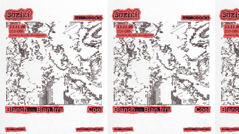 Stereorocks x Suziri - BLANCH B2B BLAN.TRRS + COEL